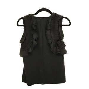 Anthropologie Deletta Ruffle Top